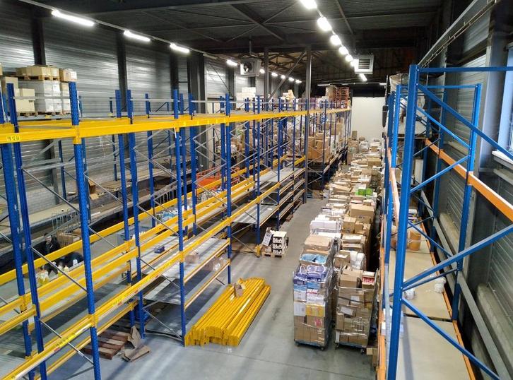 Magazijnstellingen, palletstellingen en legbordstellingen, Zakelijke goederen, Kantoor en Winkelinrichting | Magazijn, Stelling en Opslag