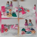 Kleding Barbie Poppen Meubeltjes Speelset Jurken Schoentjes, Ophalen of Verzenden, Gebruikt, Barbie