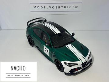 Alfa Romeo Giulia GTAm | Solido | schaal 1:18 | Nieuwstaat beschikbaar voor biedingen