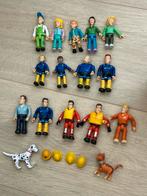 Grote speelset speelfiguren karakters brandweerman Sam, Ophalen of Verzenden, Gebruikt