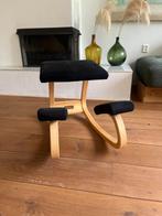 Stokke varier stoel, Ophalen, Hout, Gebruikt, Zwart