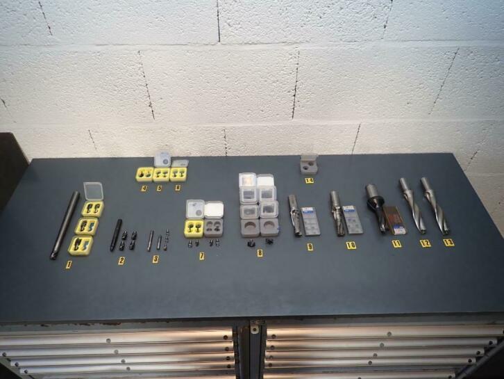 Iscar VHM Frezen , Volboren , U boren , Wisselplaatboren, Doe-het-zelf en Verbouw, Draaibanken, Gebruikt, Freesbank, Computergestuurd (Cnc)