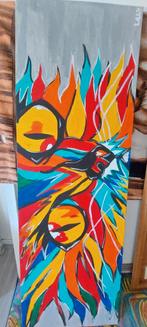 Abstracte kat van lilly, Ophalen of Verzenden