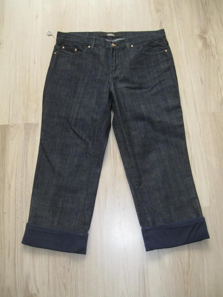 VERSACE sportieve jeans blauw maat 31 als nieuw, Kleding | Dames, Spijkerbroeken en Jeans, Zo goed als nieuw, W30 - W32 (confectie 38/40)