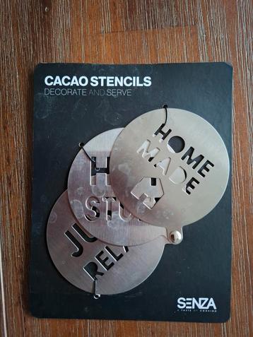 Cacao stencils, nieuw! beschikbaar voor biedingen