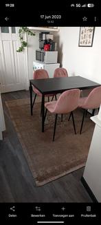 Ikea zwarte Sandsberg tafel, Ophalen, Gebruikt, Rechthoekig, 50 tot 100 cm