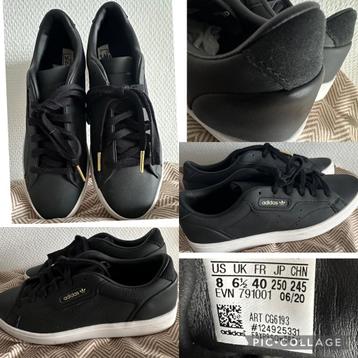 Adidas Sneakers Zwart Maat 40 beschikbaar voor biedingen