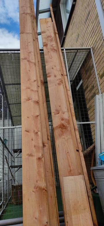Red class wood. Nieuwe planken. 4x 3meter en 4x 4 meter beschikbaar voor biedingen