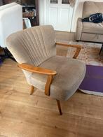 Beige fauteuil, Ophalen, Zo goed als nieuw, 75 tot 100 cm, 50 tot 75 cm