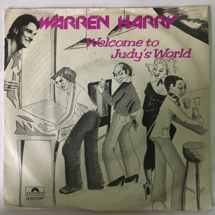 Ruil/koop Warren Harry "Welcome To Judy's World" (1980), Cd's en Dvd's, Vinyl Singles, Gebruikt, Single, Pop, 7 inch, Ophalen of Verzenden