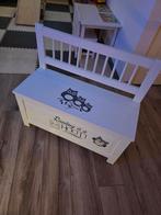 Leuke kinderbank / opbergkist mintgroen, Kinderen en Baby's, Zo goed als nieuw, Minder dan 50 cm, Ophalen, Minder dan 90 cm