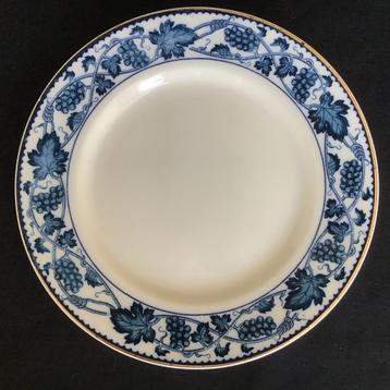 Ontbijtbord Double Phoenix Ironstone - druif - bord beschikbaar voor biedingen