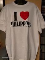 Shirt I love philippines M/V, Ophalen of Verzenden, Nieuw, Overige maten