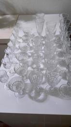 Kristallen Glasservies, Huis en Inrichting, Ophalen, Glas of Glazen, Effen, Glas