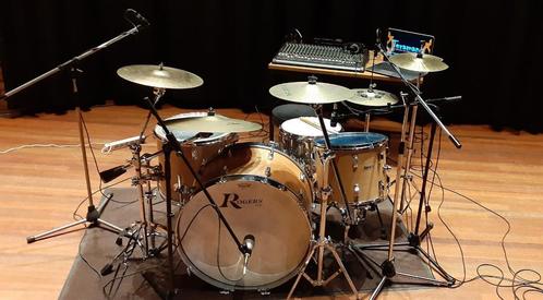 Rogers vintage drums, Muziek en Instrumenten, Drumstellen en Slagwerk, Gebruikt, Overige merken, Ophalen