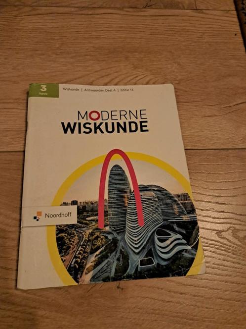 moderne wiskunde 3 antwoorden havo deel Aantwoorden, Boeken, Studieboeken en Cursussen, Gelezen, Beta, Ophalen of Verzenden