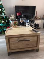 Salontafel met lade, Huis en Inrichting, Tafels | Salontafels, Ophalen, Gebruikt, 100 tot 150 cm, 50 tot 100 cm