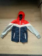 Vigiono jas rood/wit/blauw, maat 10, Ophalen of Verzenden, Zo goed als nieuw, Vingino, Jongen