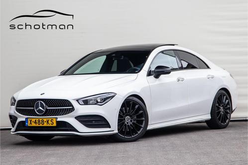 Mercedes-Benz CLA-Klasse 200 AMG Nightpakket, Pano, Widescre, Auto's, Mercedes-Benz, Te koop, CLA, ABS, Achteruitrijcamera, Airbags