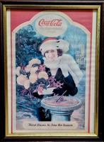 Coca-Cola (1991) - Kerstreclame, Ophalen of Verzenden, Gebruikt, Reclamebord