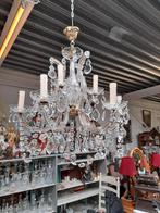 Adv 4 mooie Franse kristallen kroon luchter, Huis en Inrichting, Lampen | Kroonluchters, Ophalen of Verzenden, Zo goed als nieuw