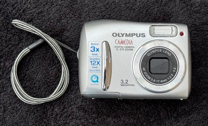 Olympus Camedia C-370 Zoom / digitale compactcamera, Audio, Tv en Foto, Fotocamera's Digitaal, Zo goed als nieuw, Olympus, Ophalen of Verzenden