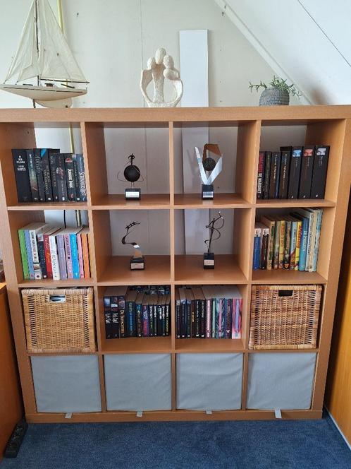 Ikea Kallax kast 4x4 147 cm x 147 cm, Huis en Inrichting, Kasten | Boekenkasten, Gebruikt, 100 tot 150 cm, 75 cm of meer, Ophalen