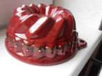 Rode (Kerst)puddingvorm (1), Ophalen of Verzenden, Zo goed als nieuw
