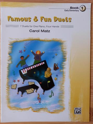 Famous & Fun Duets book 1 (early elementary) - Carol Matz beschikbaar voor biedingen