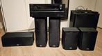 Onkyo THX 7.1 Receiver + 5.1 Speakersset, Gebruikt, 70 watt of meer, 5.1-systeem, Overige spelers