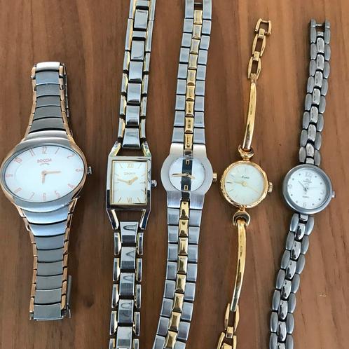 9 Dameshorloges - Diverse merken en stijlen, Sieraden, Tassen en Uiterlijk, Horloges | Dames, Gebruikt, Polshorloge, Overige merken