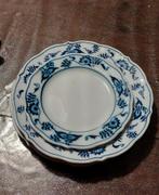 3x bordjes  & 2x irish coffee kop schotel Blue danube, Huis en Inrichting, Keuken | Servies, Ophalen of Verzenden, Zo goed als nieuw