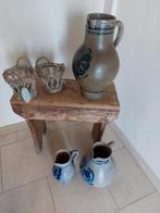 Vintage aardewerken kruiken, Antiek en Kunst, Antiek | Keramiek en Aardewerk, Ophalen of Verzenden