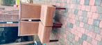 2 nog mooie rieten stevige stoelen, Huis en Inrichting, Stoelen, Ophalen, Zo goed als nieuw, Bruin, Twee