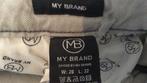 My brand jeans maat 28/32, NIEUW, winkelprijs 180€, Nieuw, Blauw, W28 - W29 (confectie 36), Ophalen of Verzenden