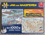 Twee puzzels van Jan van Haasteren in één doos, Hobby en Vrije tijd, Denksport en Puzzels, Gebruikt, Ophalen of Verzenden, 500 t/m 1500 stukjes