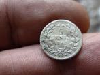 Willem 3 - zeldzame 5 cent zilver 1863 montage sporen (zi 21, Zilver, Ophalen of Verzenden, Koning Willem III, Losse munt