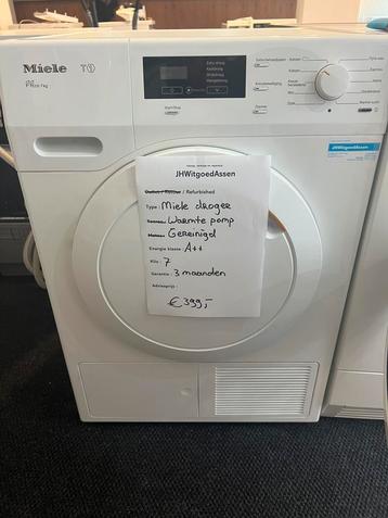 Miele A++ Warmtepompdroger 7kg. Garantie en bezorgd. beschikbaar voor biedingen