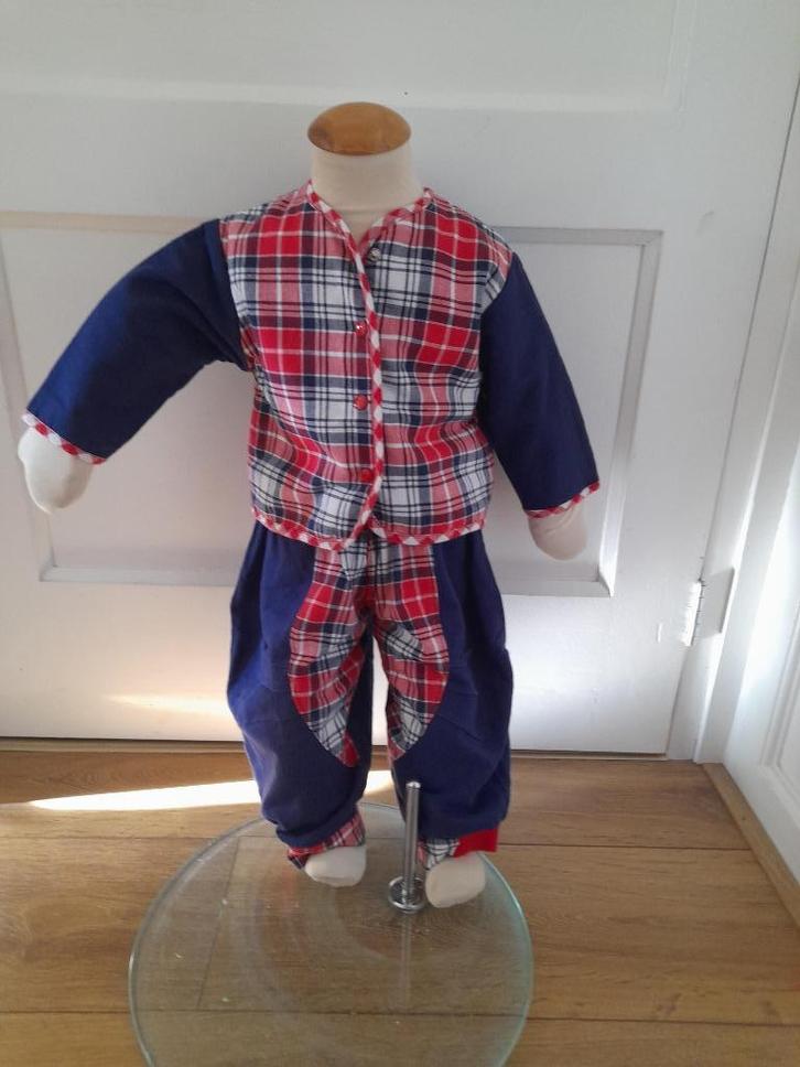 Verkleedkleren: Folklore pakje (Fries) maat 80/86, Kinderen en Baby's, Carnavalskleding en Verkleedspullen, Zo goed als nieuw
