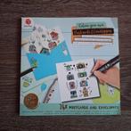 Kleurboek Postcards & Enveloppes, Ophalen of Verzenden, Zo goed als nieuw