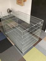 Grote gegalvaniseerde Hondenbench 84x120x78 cm, Dieren en Toebehoren, Ophalen, Zo goed als nieuw