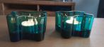 Iitala 2 waxinelichthouders Alvar Aalto Finland als nieuw, Huis en Inrichting, Overige materialen, Ophalen of Verzenden, Zo goed als nieuw