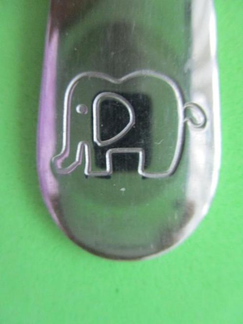(KB4282) Kinderbestek Olifant vork, Kinderen en Baby's, Overige Kinderen en Baby's, Gebruikt, Ophalen of Verzenden
