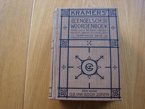 Art deco Engelsch Woordenboek 1937. Kramers., Antiek en Kunst, Antiek | Boeken en Bijbels, Ophalen of Verzenden