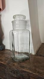 Vintage Snoeppot / Apothekerspot van Glas, Ophalen of Verzenden, Glas