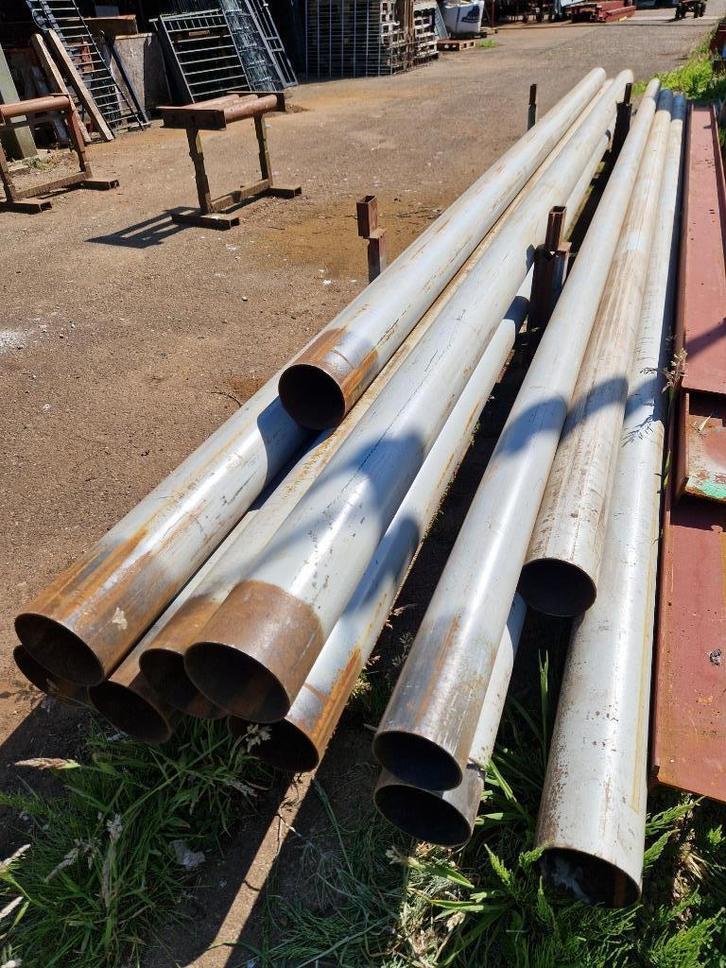 STALEN buizen, IJZEREN kasbuis: ø108, ø121, ø127, ø140, Huis en Inrichting, Kachels, Zo goed als nieuw, Vrijstaand, Overige soorten