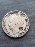 1 gulden 1929 klop margriet, Postzegels en Munten, Munten | Nederland, Ophalen of Verzenden, Koningin Wilhelmina, 1 gulden