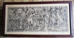 DER TRIUMPH DER ARBEIT. 1891.GRAFIEK. 91/46 cm., Antiek en Kunst, Ophalen