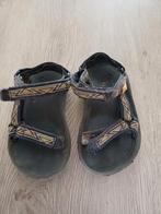 Teva sandalen blauw/geel maat 24/25, Gebruikt, Jongetje of Meisje, Overige typen, Teva