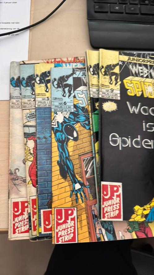79 * Web van Spiderman, Juniorpress 1985 -1994, Boeken, Strips | Comics, Gelezen, Meerdere comics, Europa, Ophalen of Verzenden